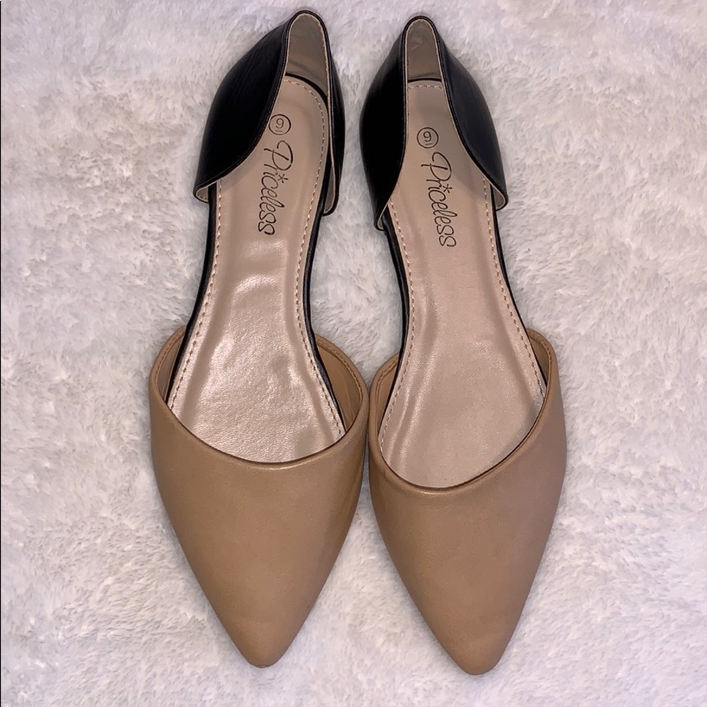 Barely worn flats.
